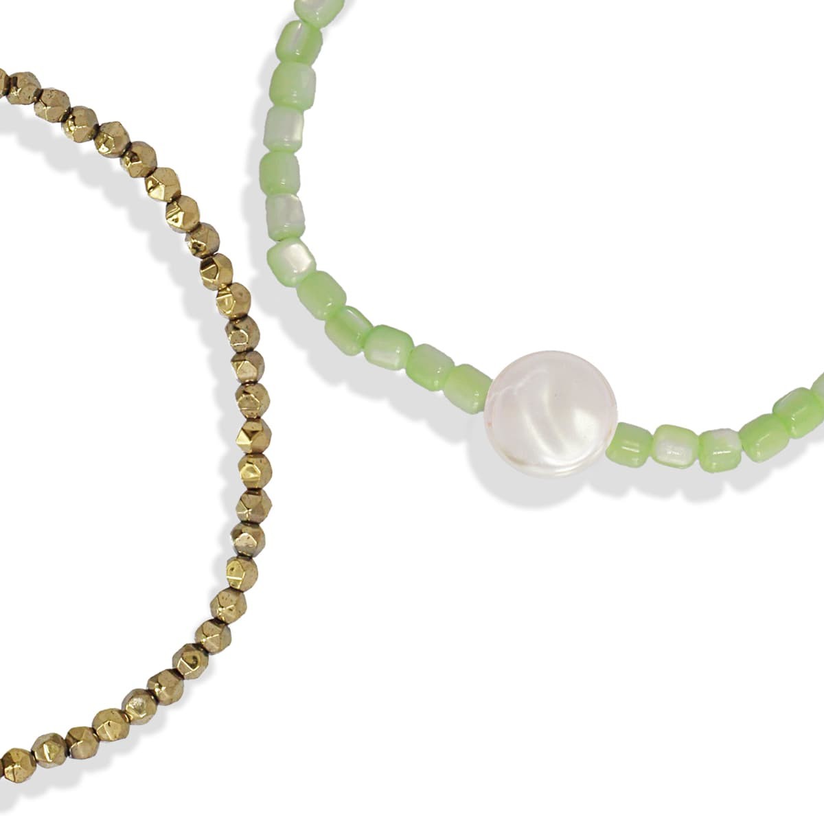 Pack pulseras Inari Verde Anartxy