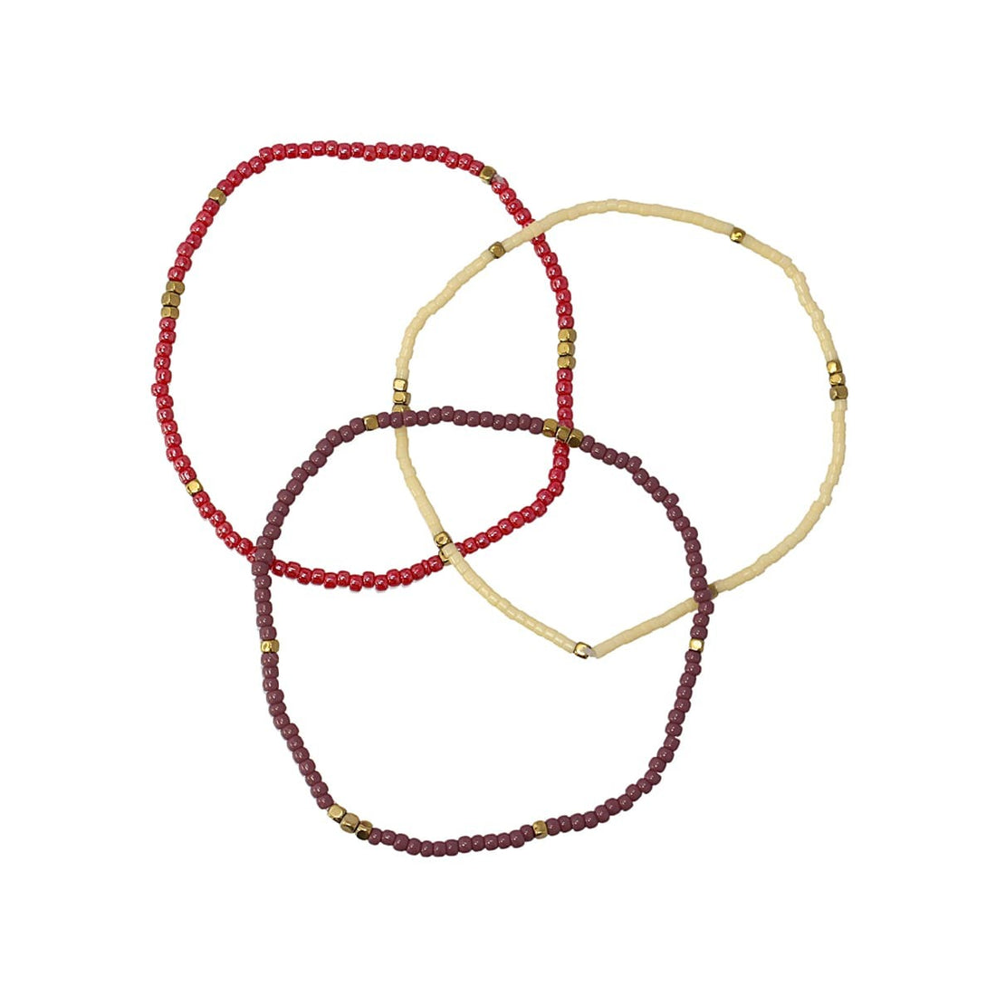 Pack pulseras Amazonas Rojo Anartxy