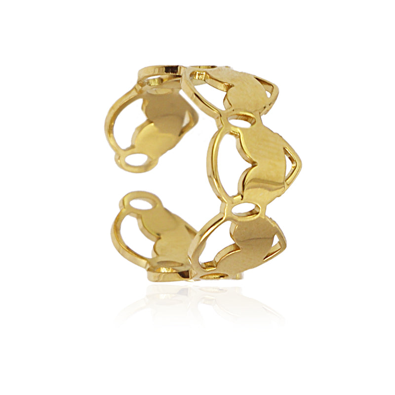 Anillo Fallas Rodete Dorado Anartxy