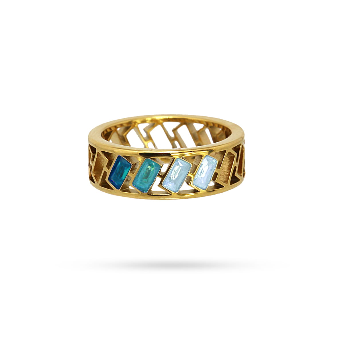 Anillo Yildun Azul Anartxy