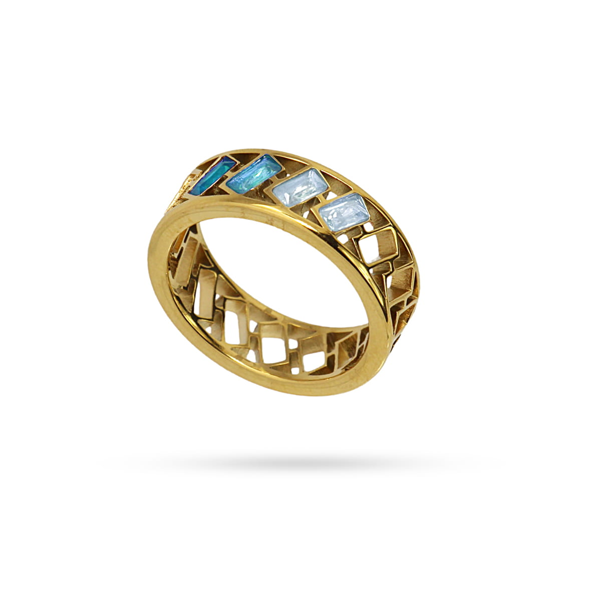 Anillo Yildun Azul Anartxy