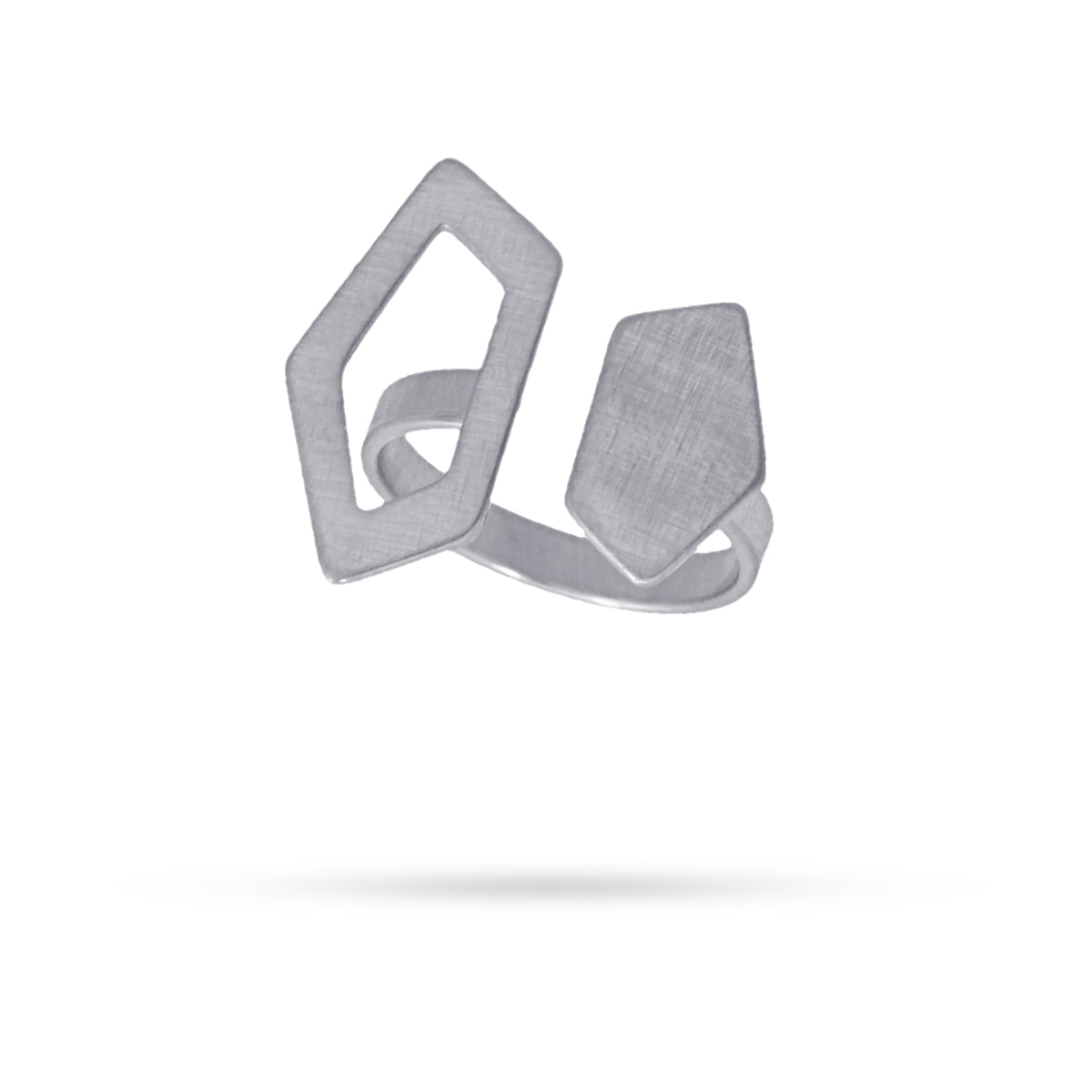 Anillo Bergen Plateado Anartxy