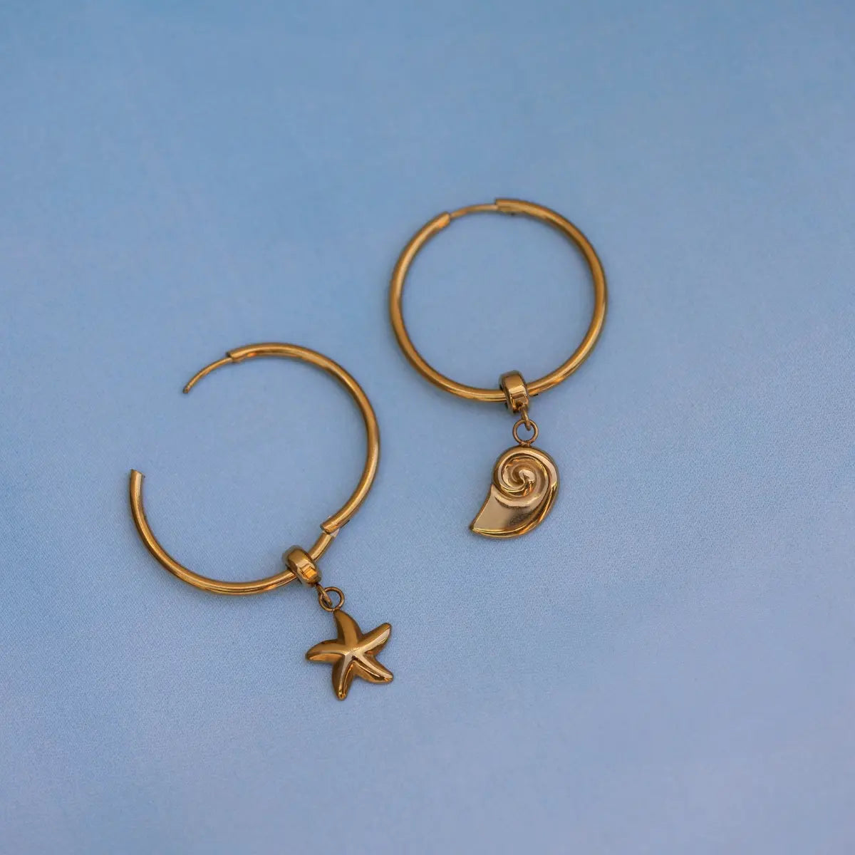 Pendientes Essentials Shape Dorado Anartxy