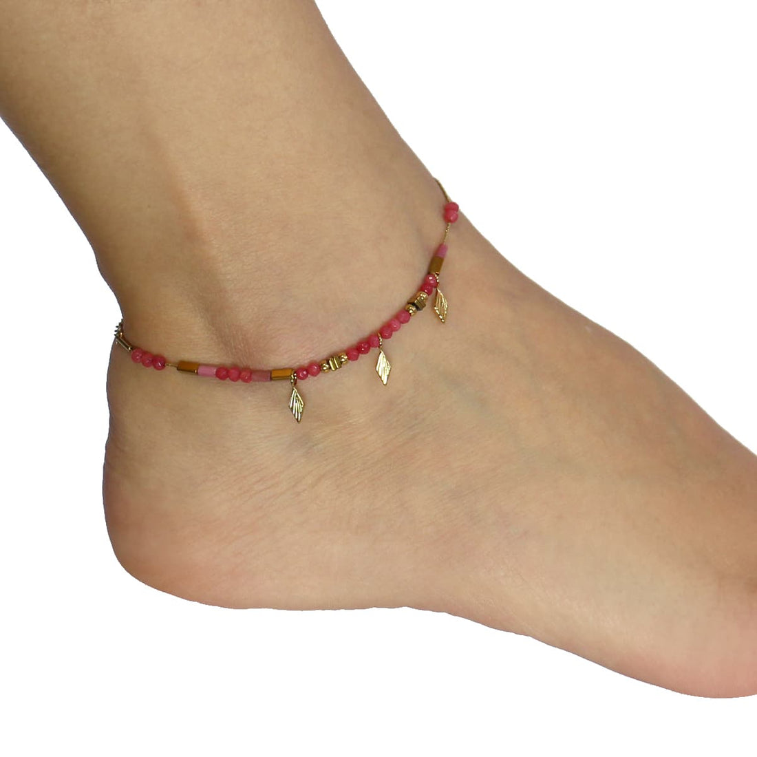 Tobillera Turqueta Rojo Anartxy