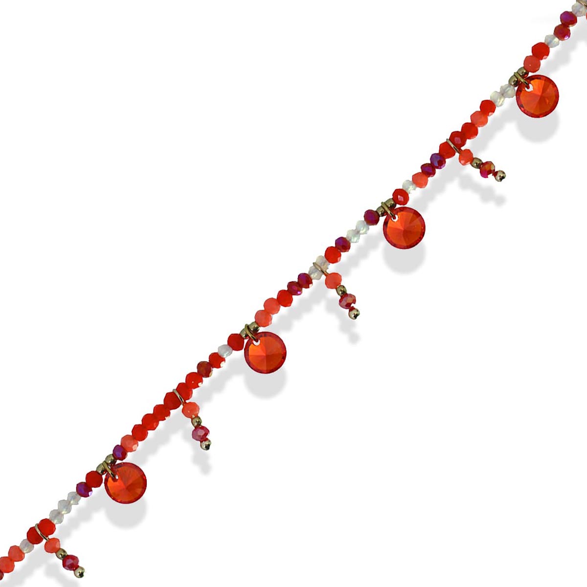 Tobillera Portmany Rojo Anartxy