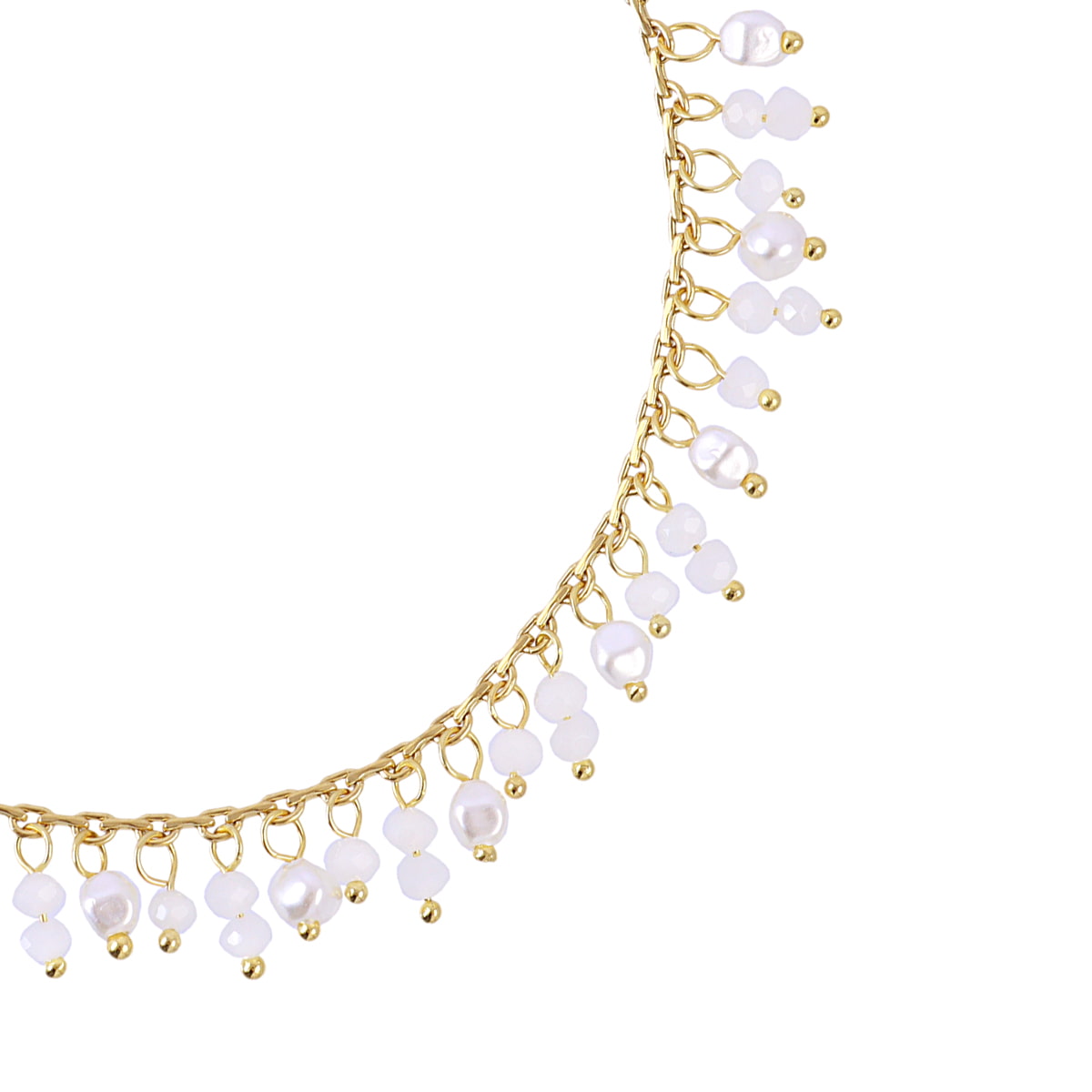 Tobillera Casual Floria Blanco Anartxy