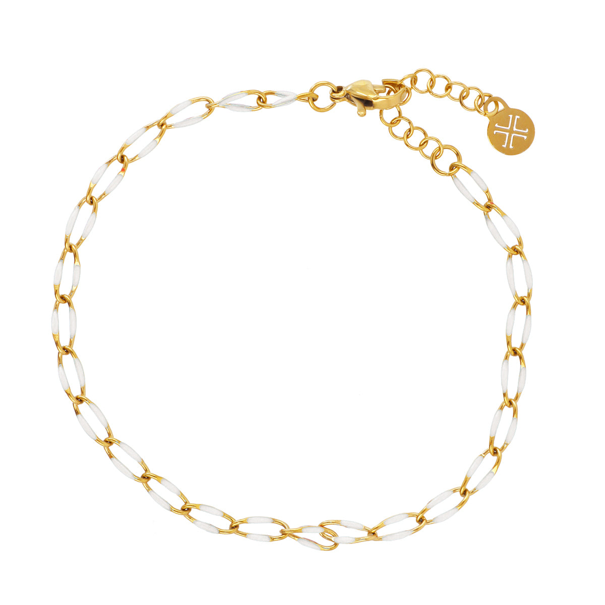 Tobillera Essentials Brillance Blanco Anartxy