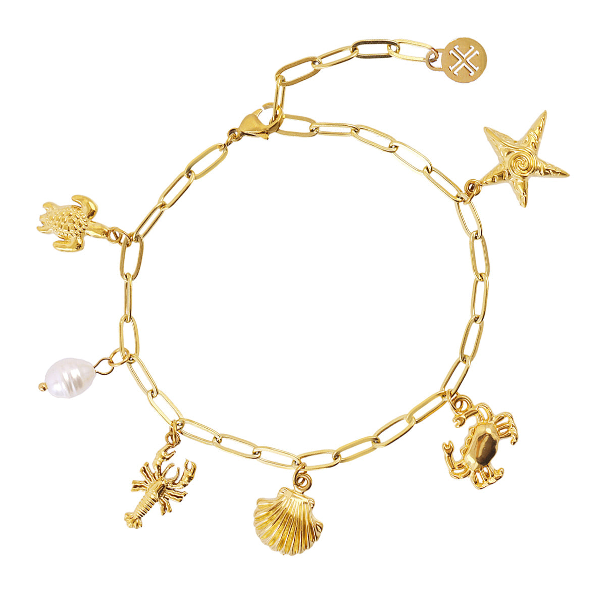 Tobillera Coast Neptune Dorado Anartxy