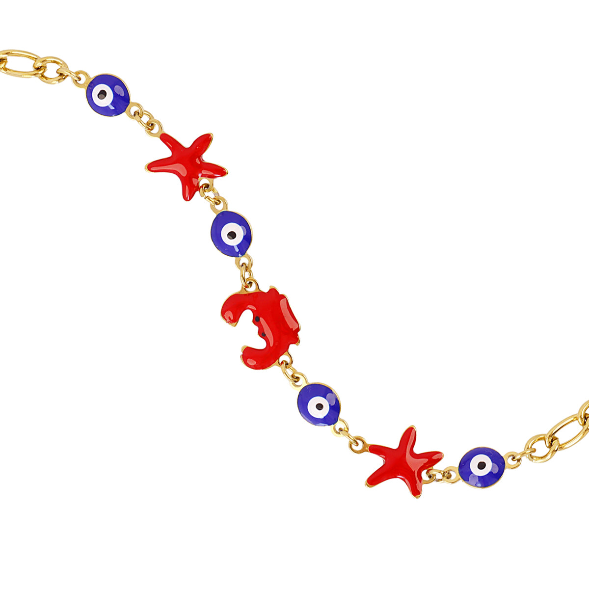 Tobillera Mati Alvin Rojo Anartxy