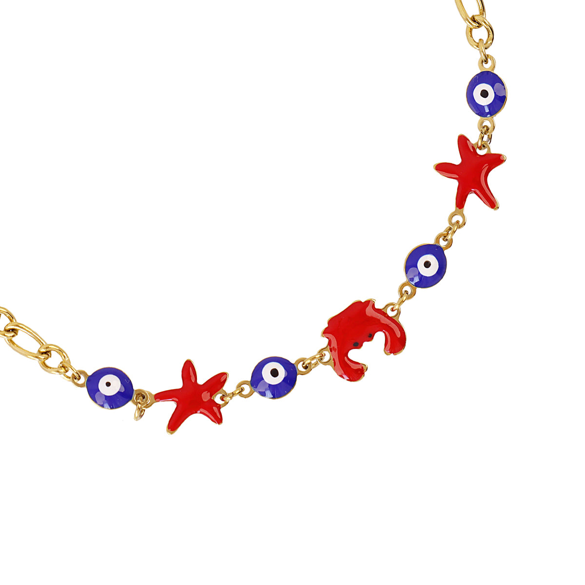 Tobillera Mati Alvin Rojo Anartxy