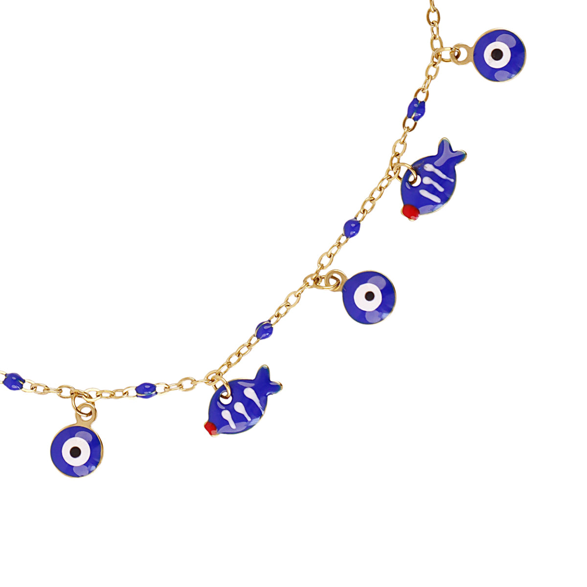 Tobillera Mati Elif Azul Anartxy