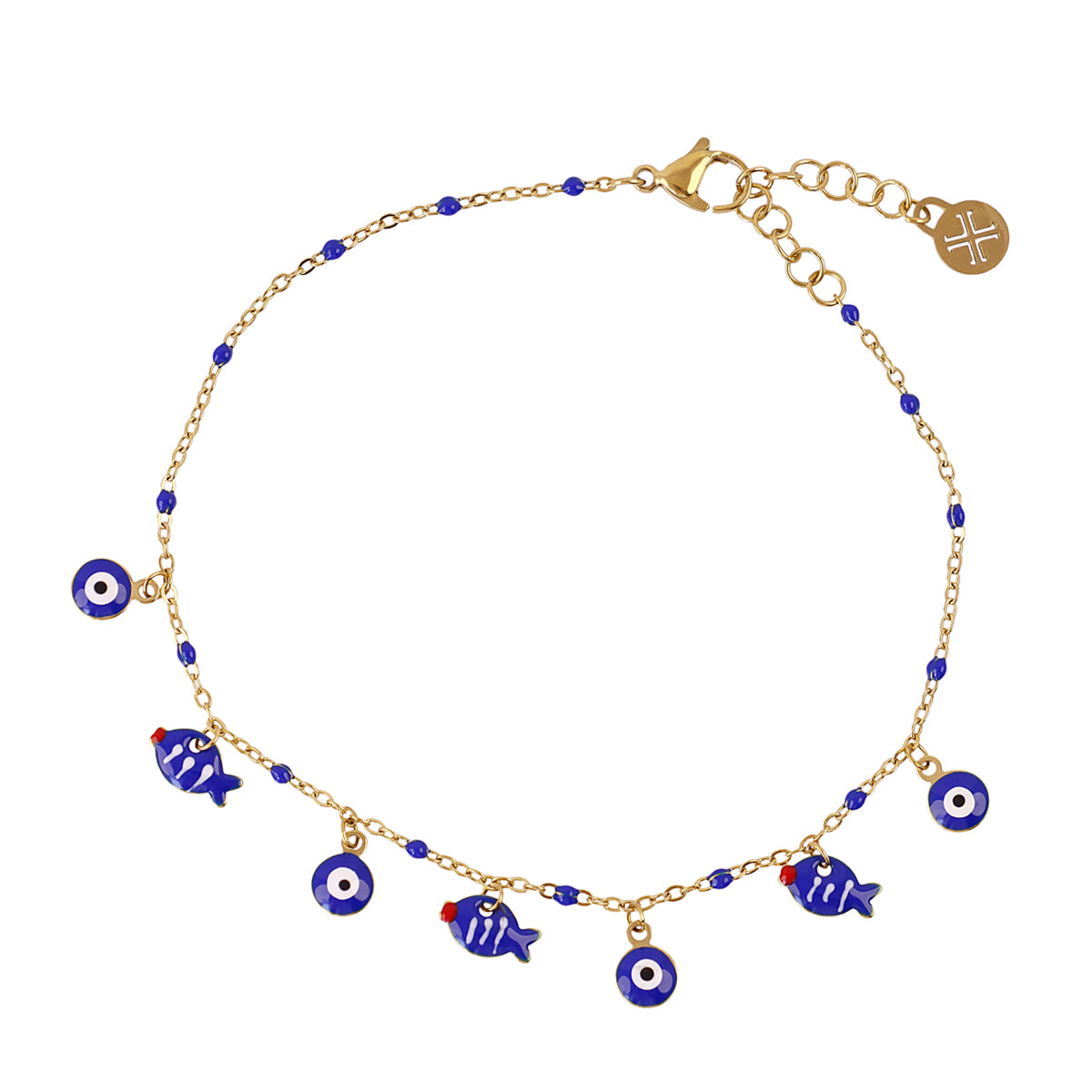 Tobillera Mati Elif Azul Anartxy