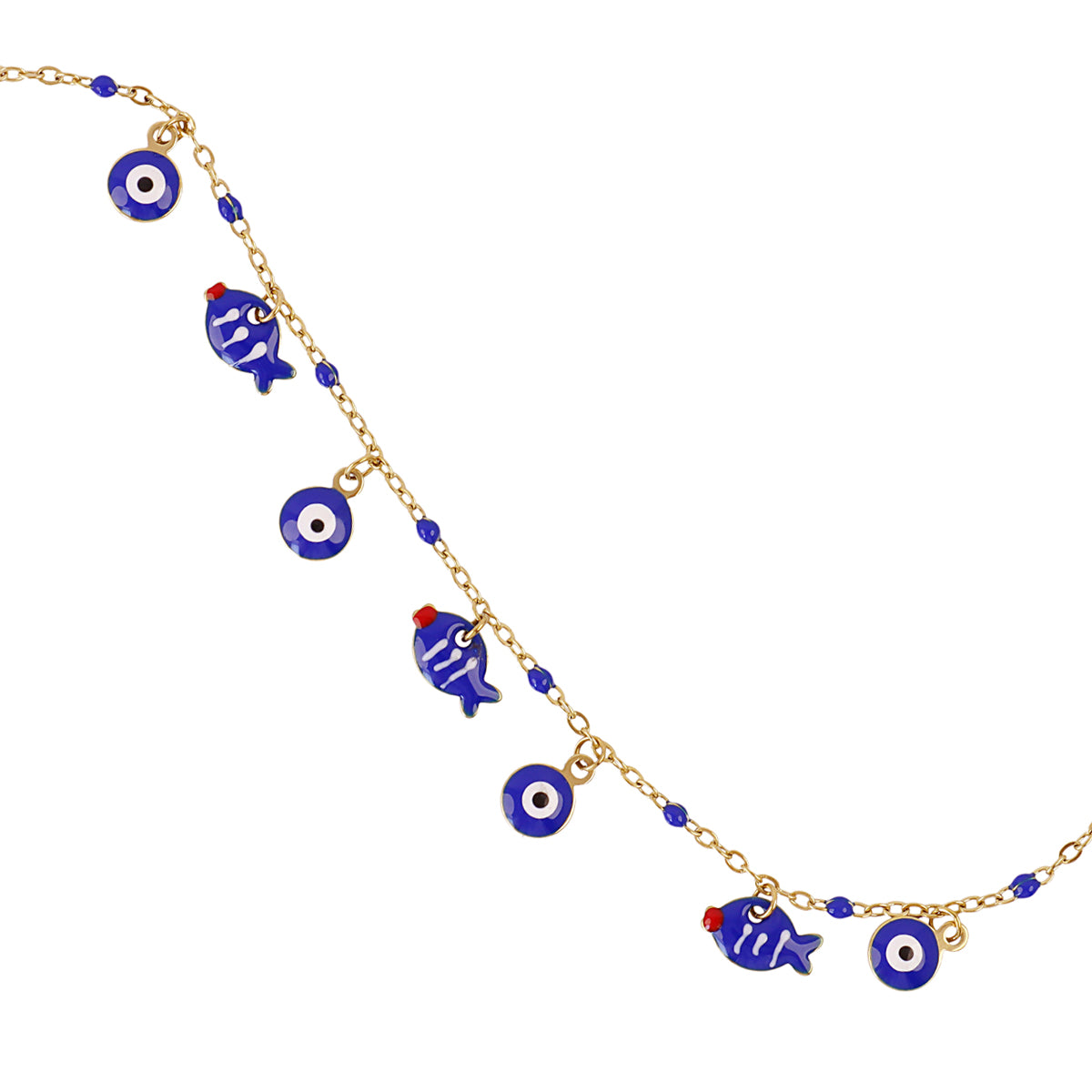 Tobillera Mati Elif Azul Anartxy
