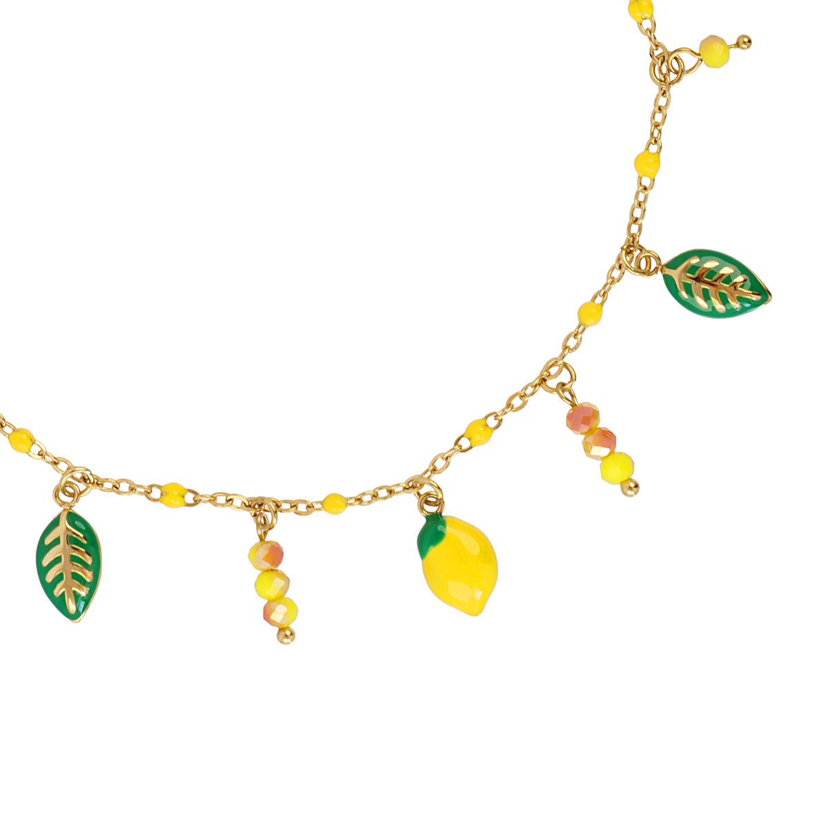 Tobillera Vine Zesty Amarillo Anartxy