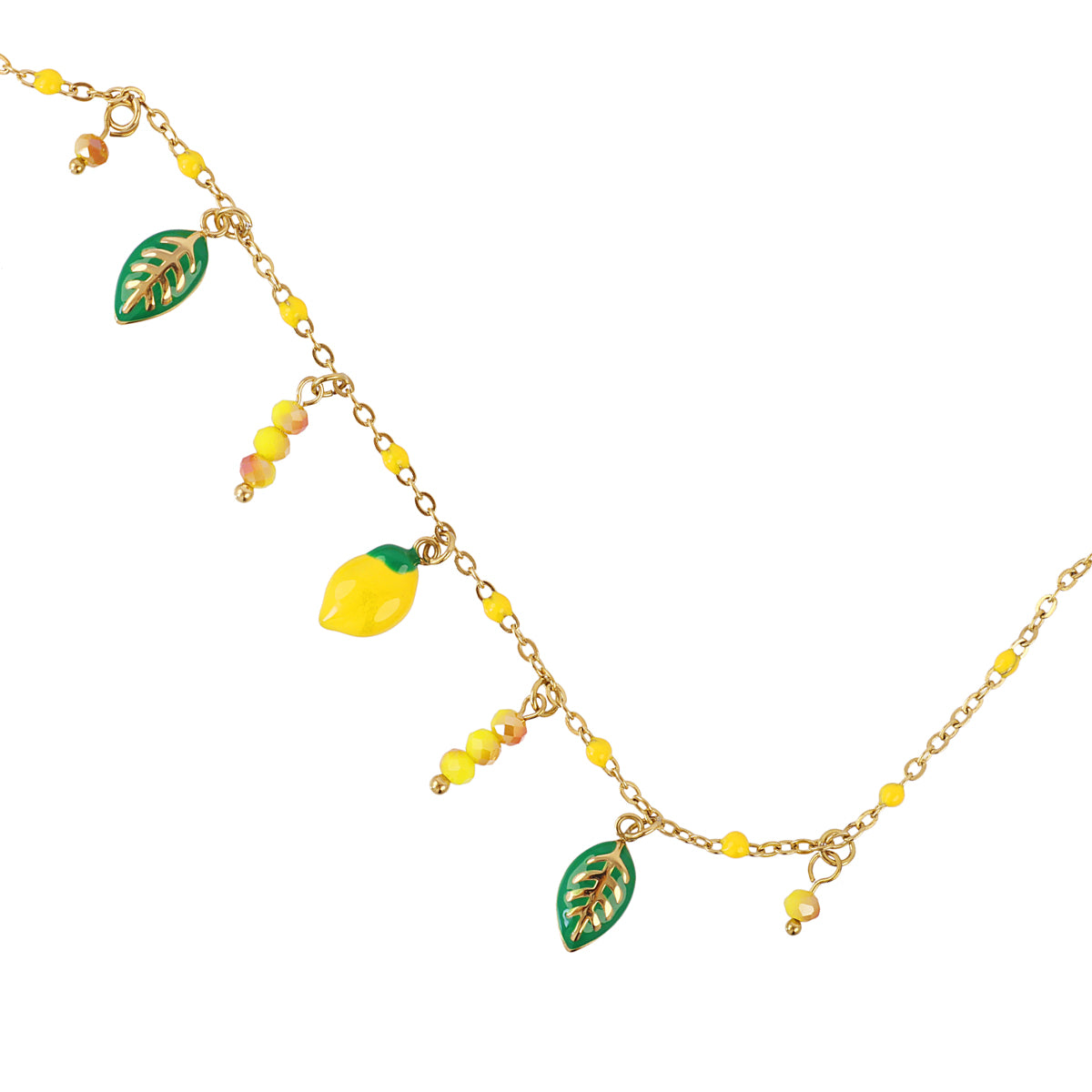 Tobillera Vine Zesty Amarillo Anartxy