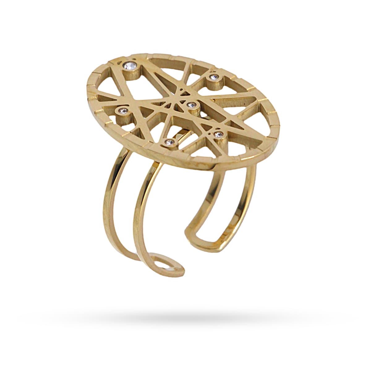 Anillo Marte Dorado Anartxy