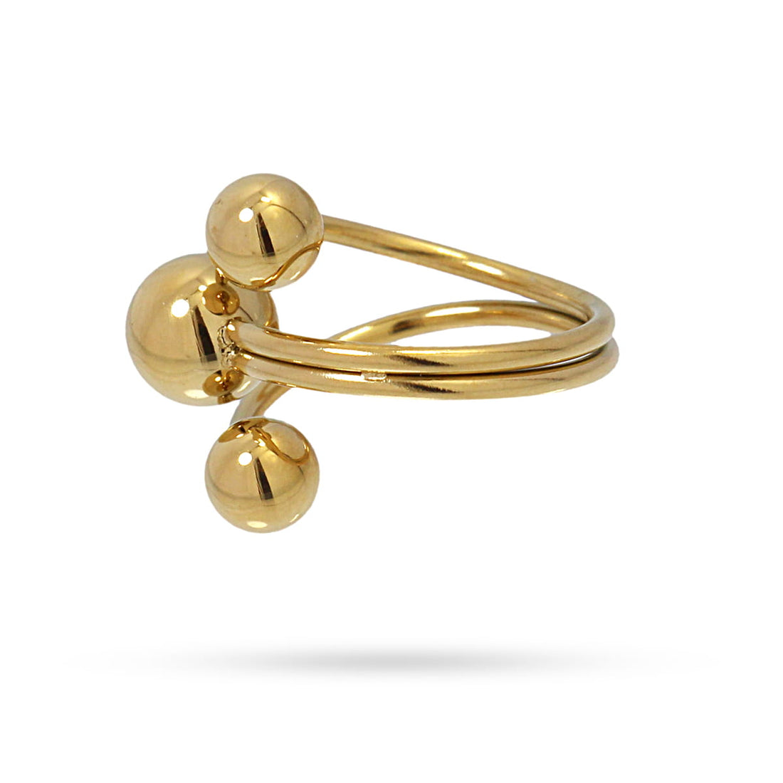 Anillo Amelia Dorado Anartxy