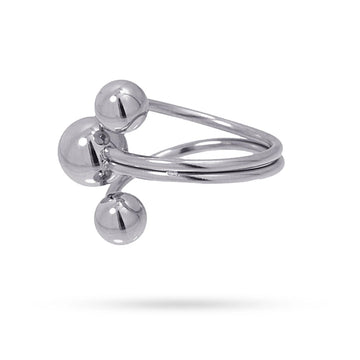 Anillo Amelia Plateado Anartxy