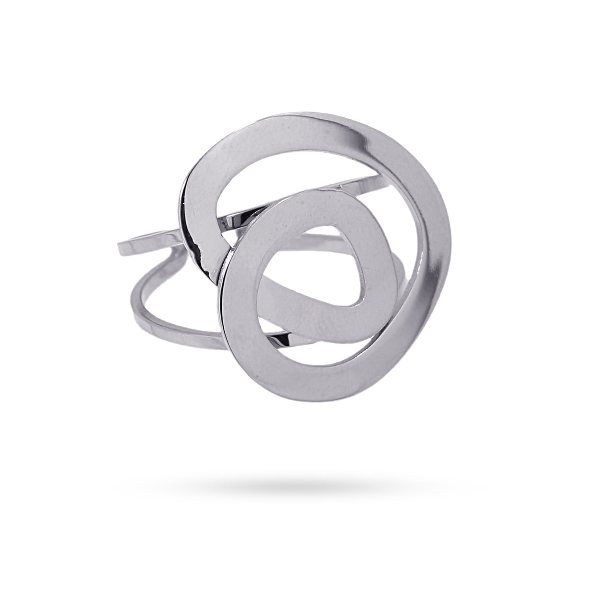 Anillo Caguas Plateado Anartxy