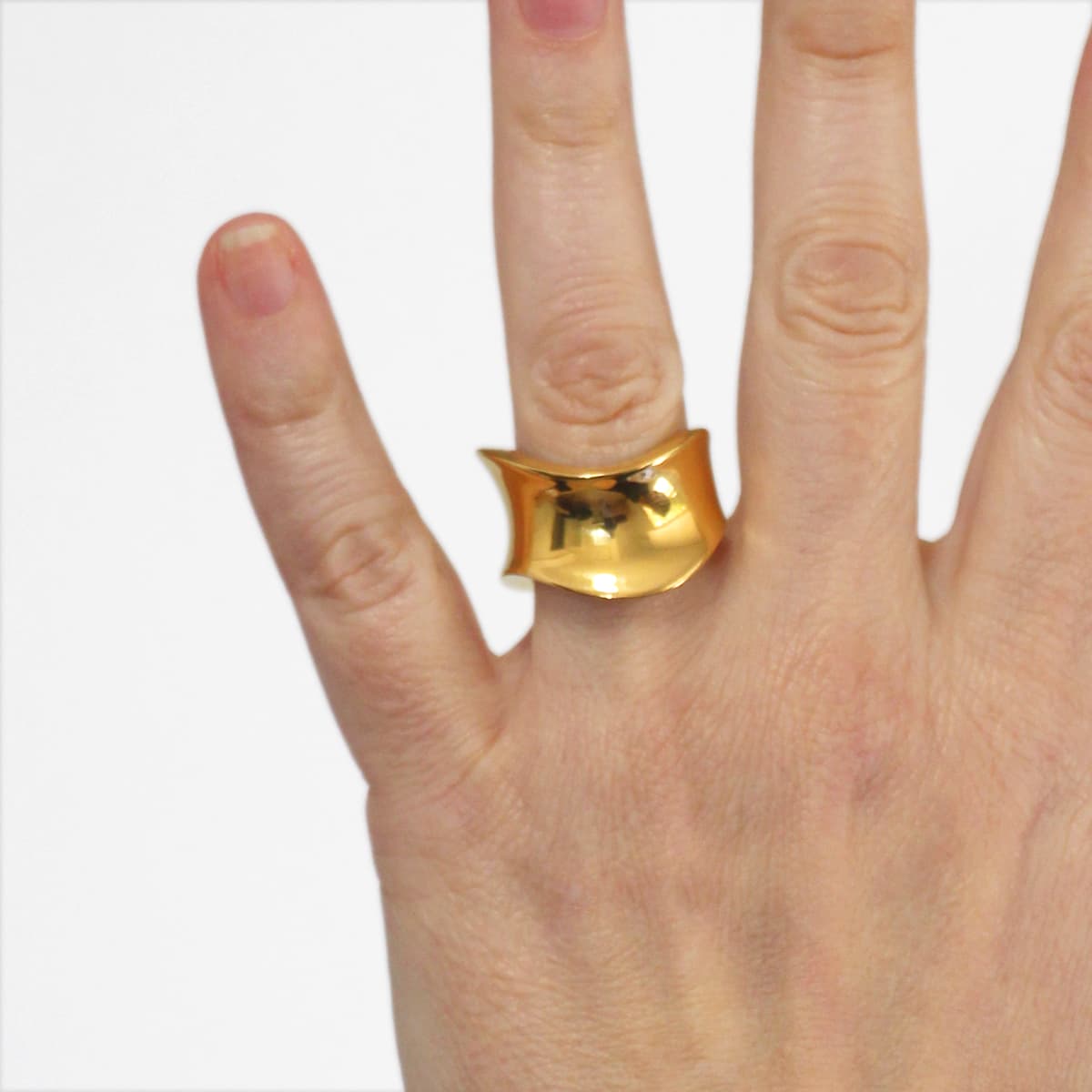 Anillo Alina Dorado Anartxy