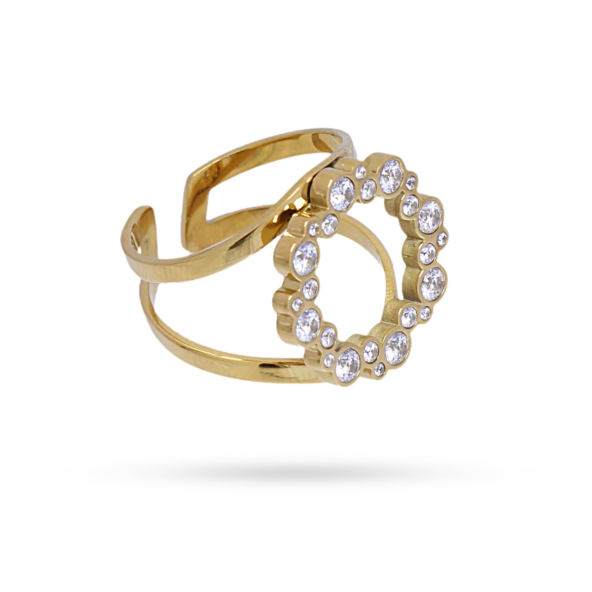 Anillo Cosmic Dorado Anartxy