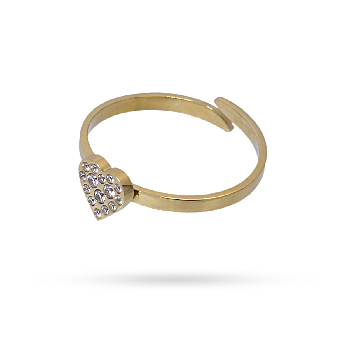Anillo Amore Dorado Anartxy