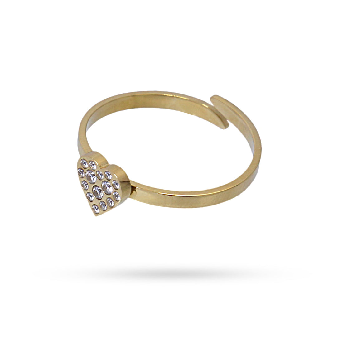 Anillo Amore Dorado Anartxy