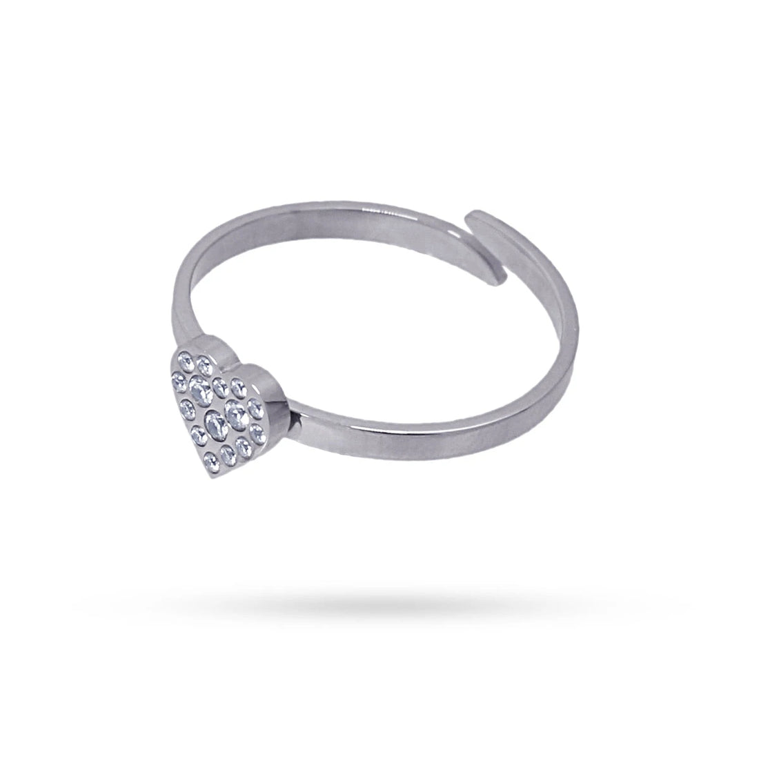 Anillo Amore Plateado Anartxy