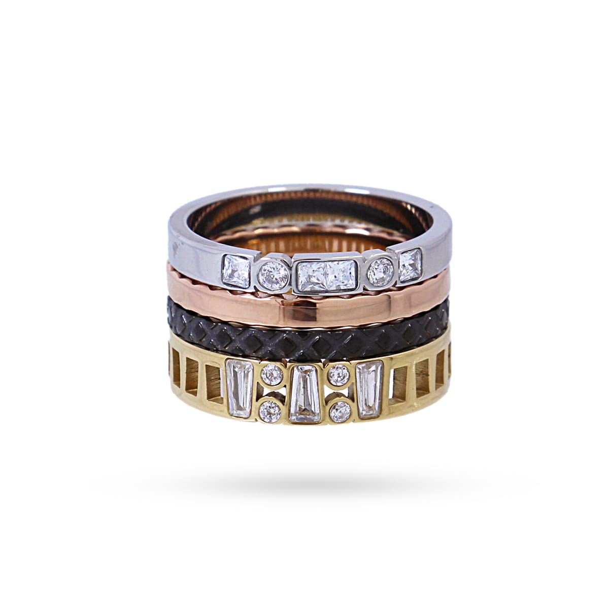 Set de anillos Krypton Combinado Anartxy