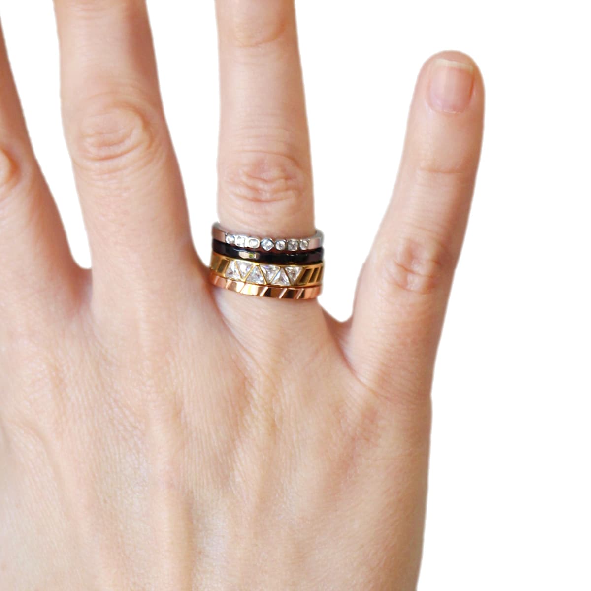 Set de anillos Pandora Combinado Anartxy