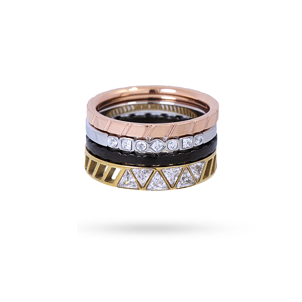 Set de anillos Pandora Combinado Anartxy