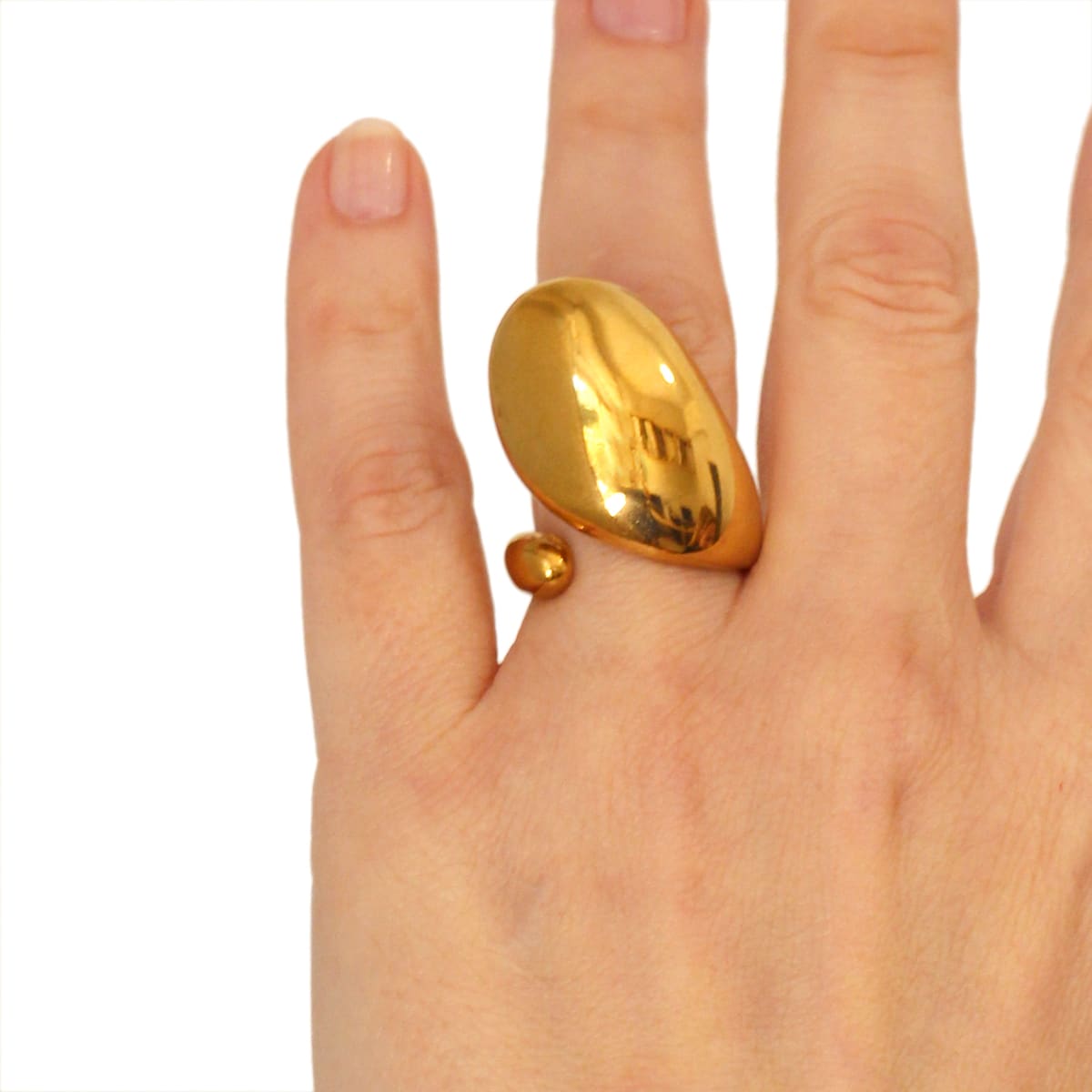 Anillo Sade Dorado Anartxy