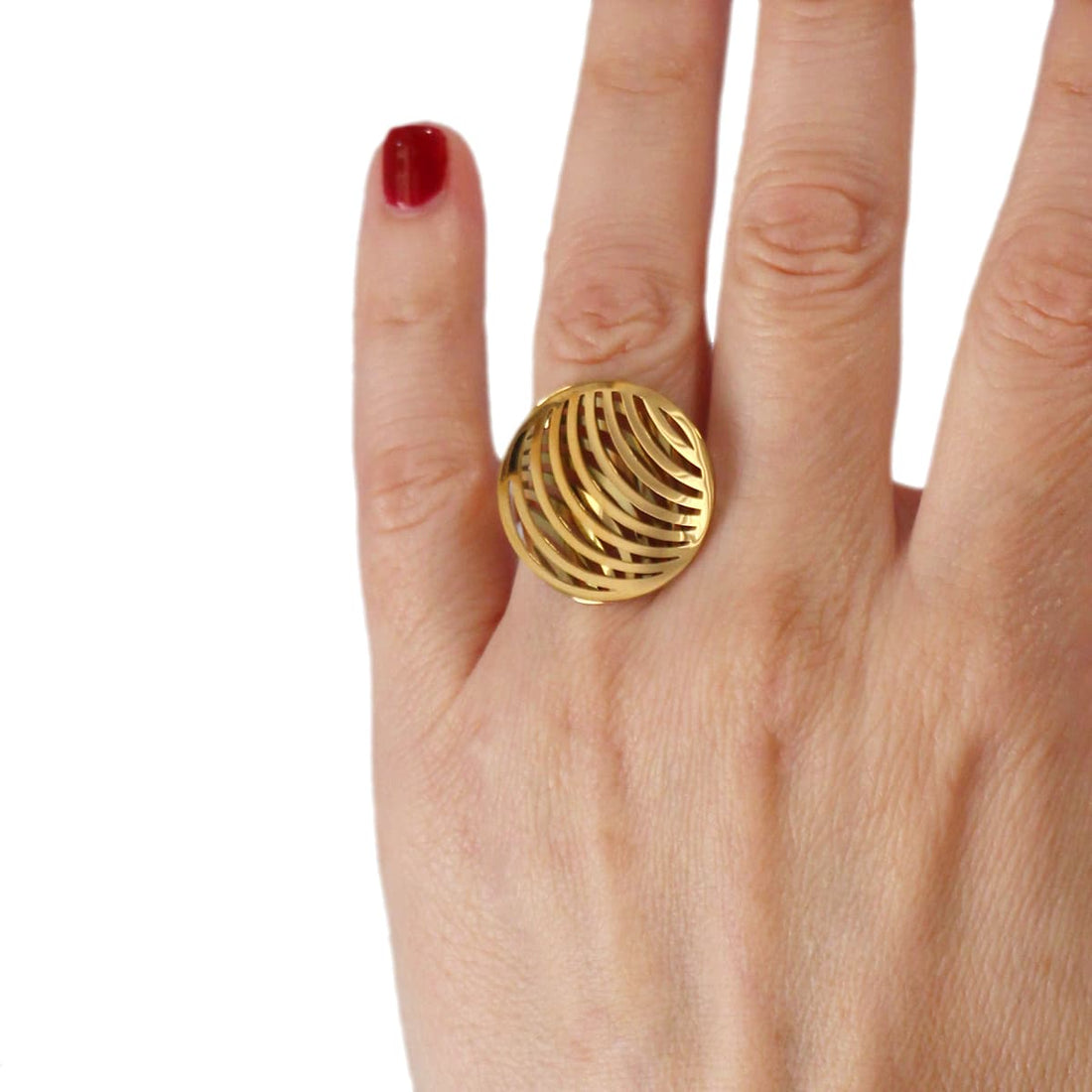 Anillo Alton Dorado Anartxy