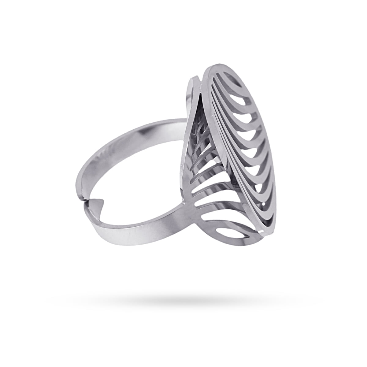 Anillo Alton Plateado Anartxy