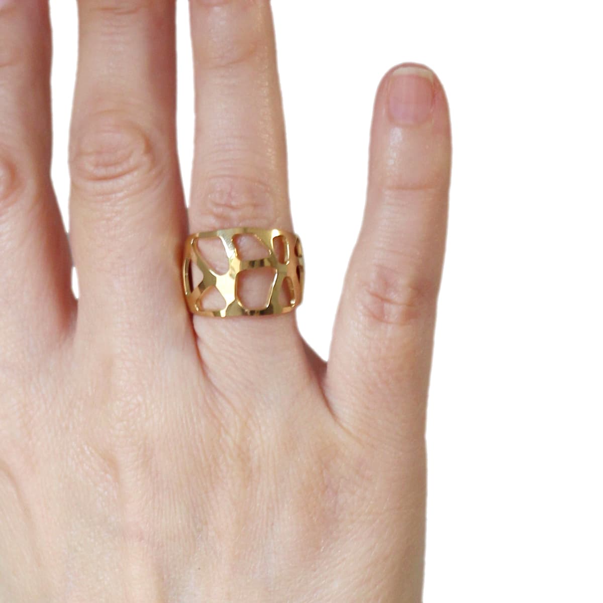 Anillo Aichi Dorado Anartxy
