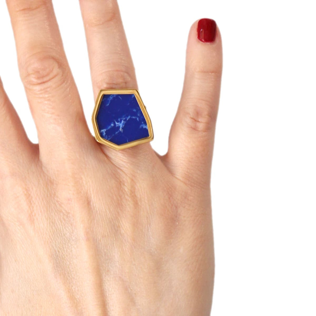 Anillo Almazul Azul Anartxy