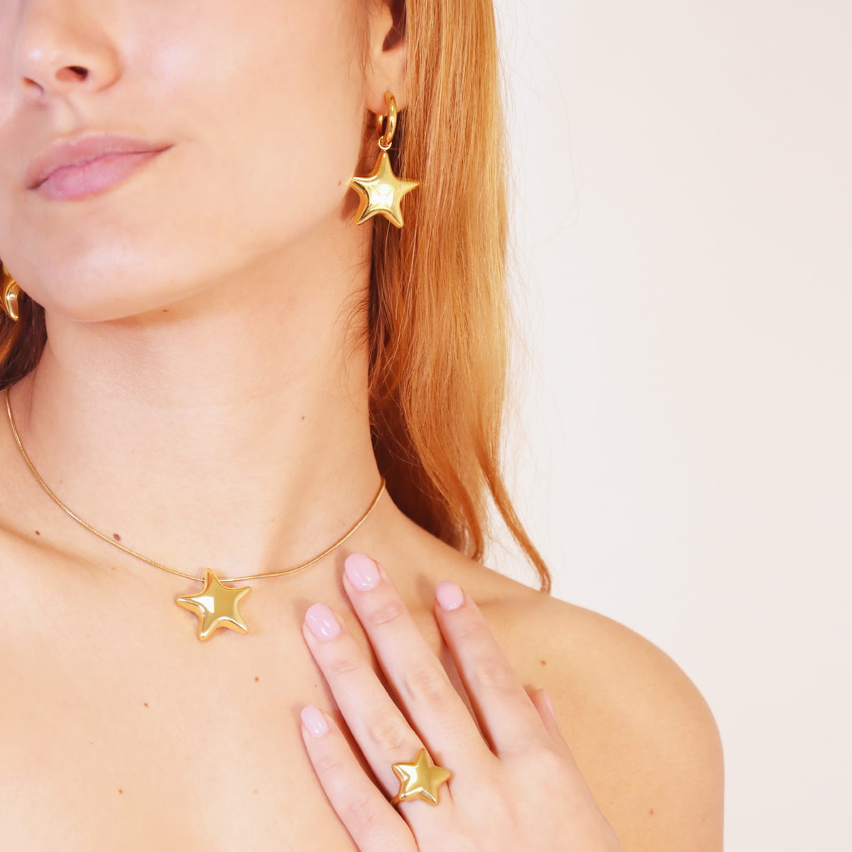Anillo Summer essentials Night Star Dorado Anartxy