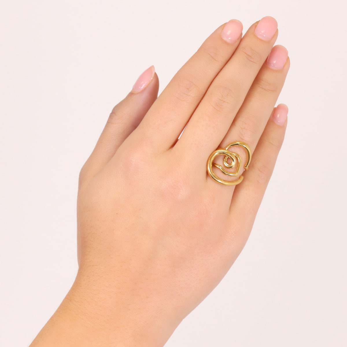 Anillo Liquid Passion Dorado Anartxy