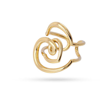 Anillo Liquid Passion Dorado Anartxy