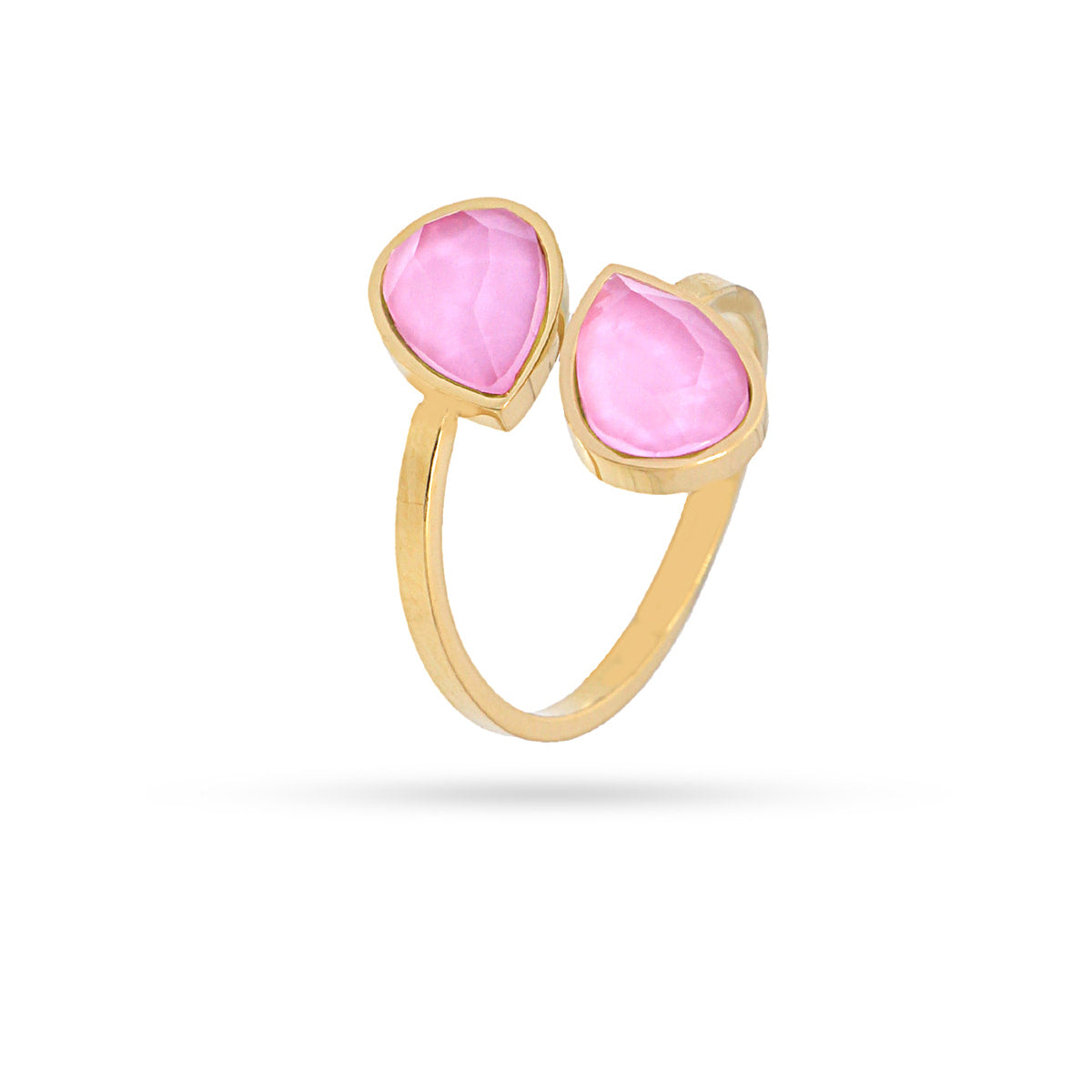 Anillo Drops Rain Rosa Anartxy