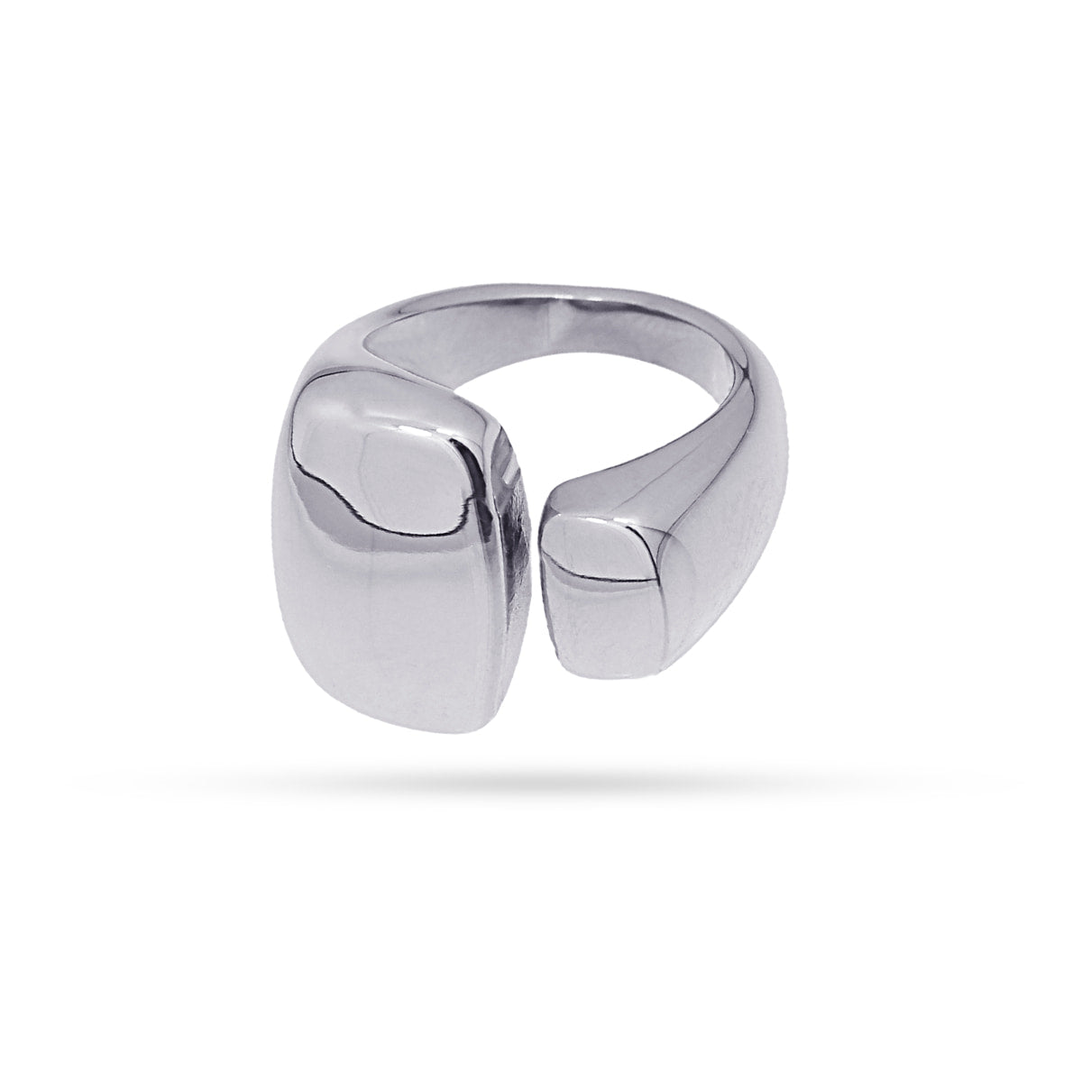 Anillo Waves Both Plateado Anartxy