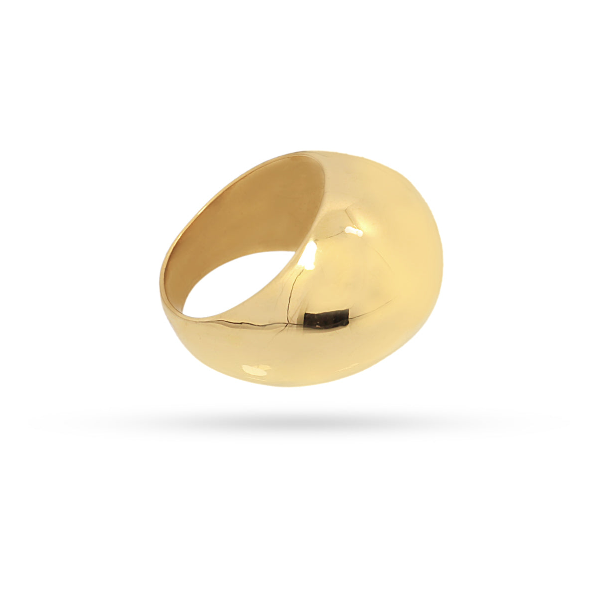 Anillo Waves Curve Dorado Anartxy