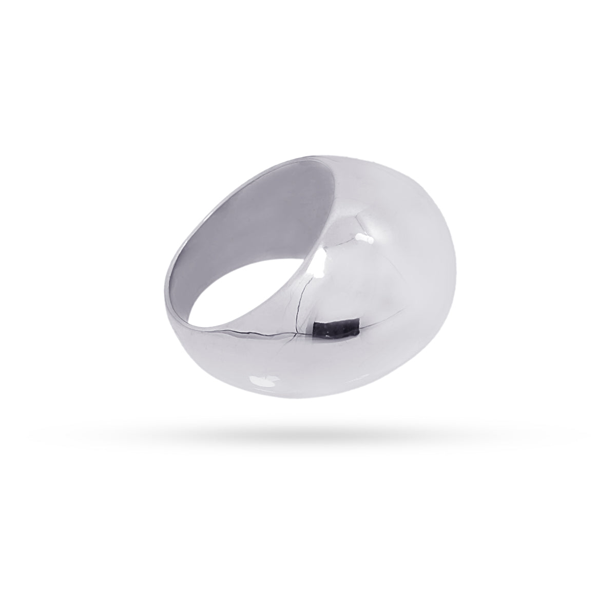 Anillo Waves Curve Plateado Anartxy