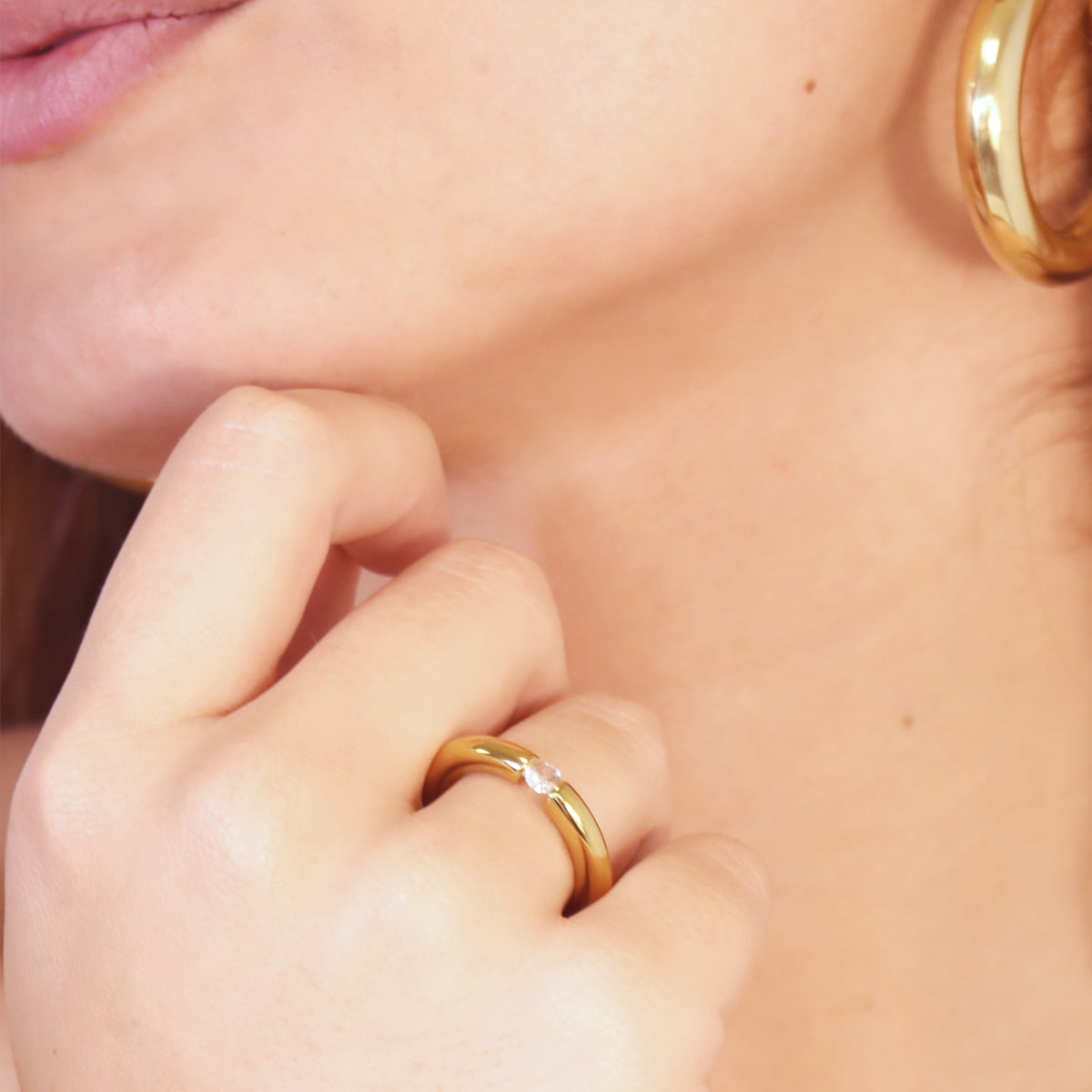 Anillo Summer Essentials Eternal Dorado Anartxy