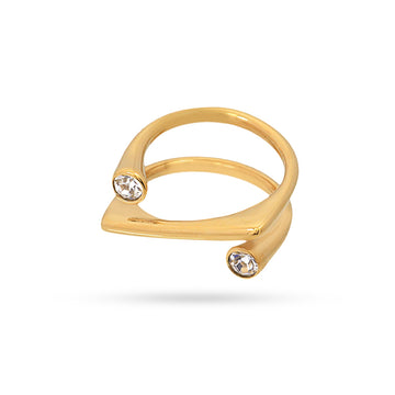 Anillo Summer Essentials Night Sky Dorado Anartxy