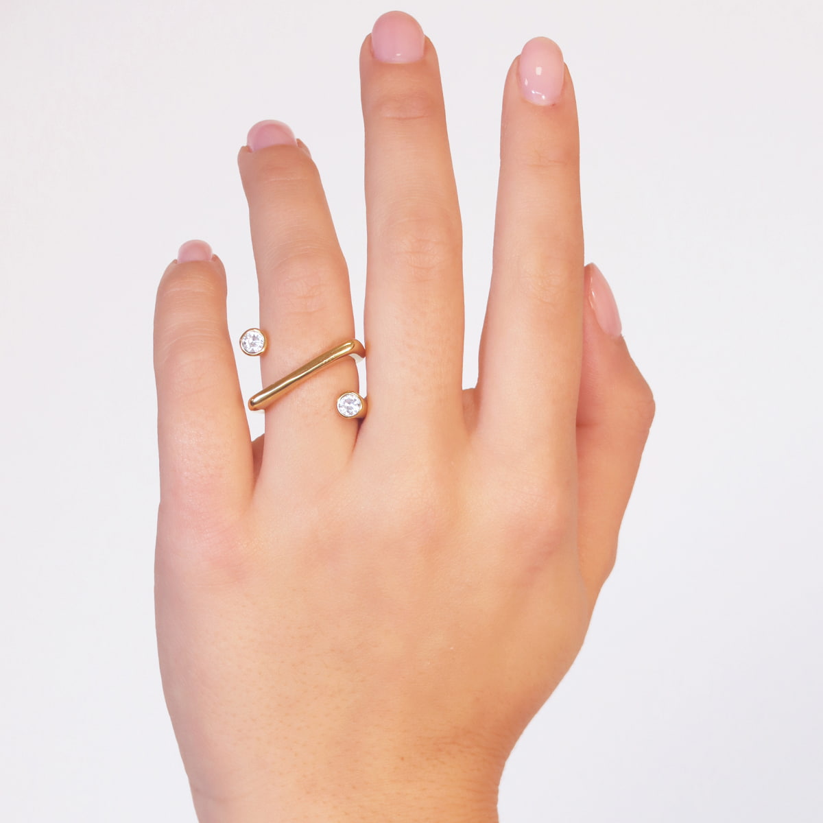 Anillo Summer Essentials Night Sky Dorado Anartxy