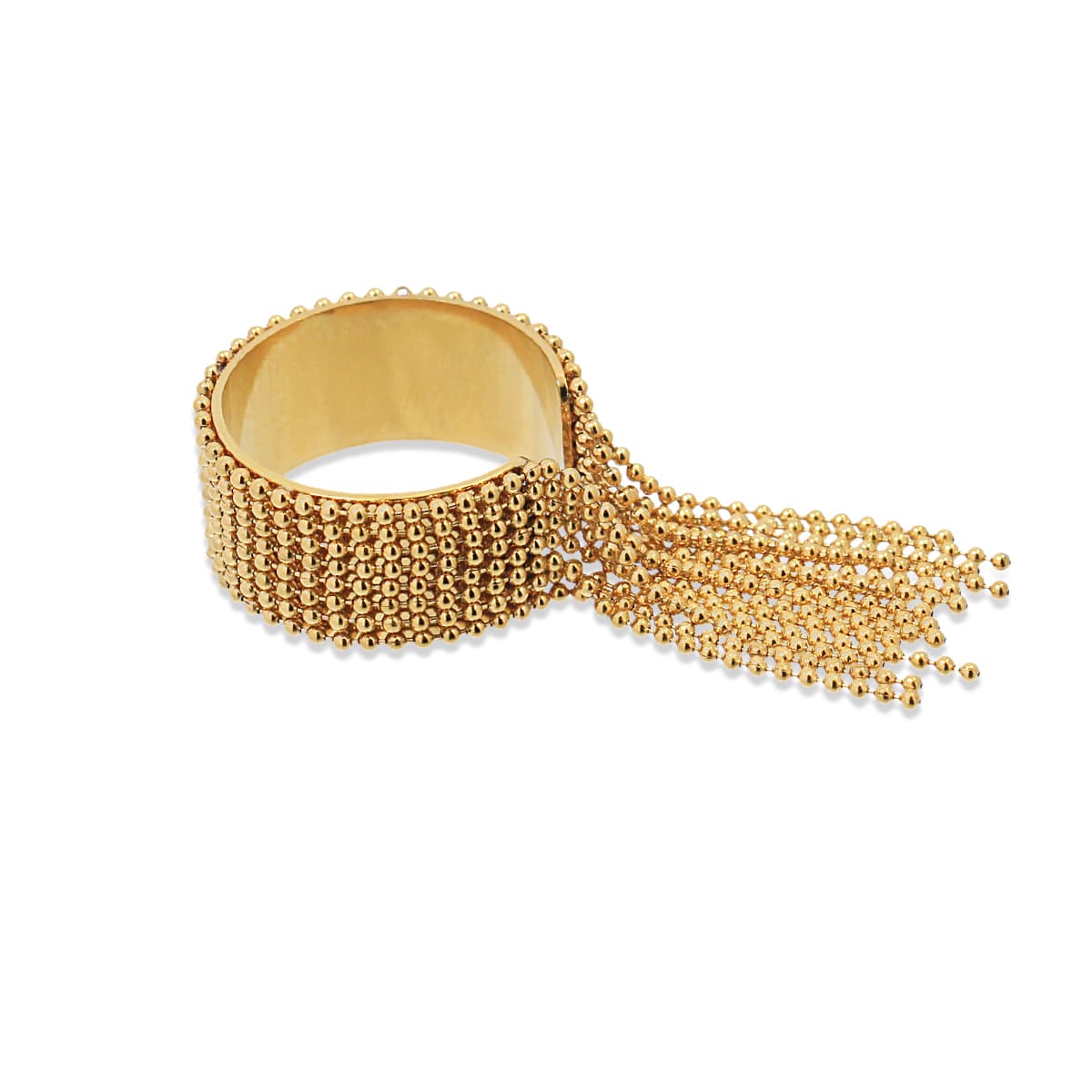 Anillo Summer Essentials Fringe Dorado Anartxy