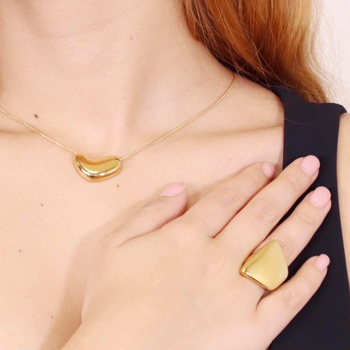 Waves Stone Ring