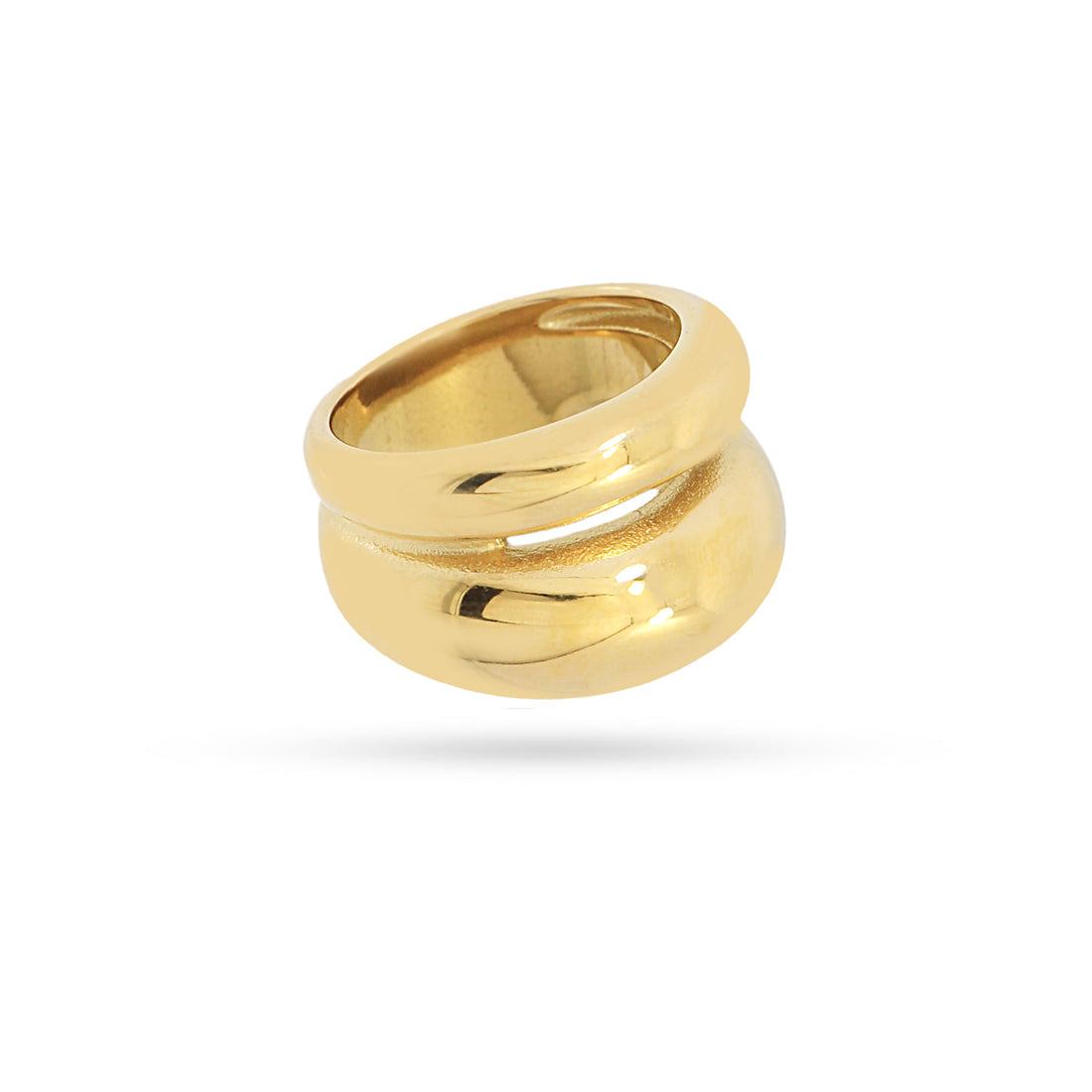 Anillo Waves Duna Dorado Anartxy