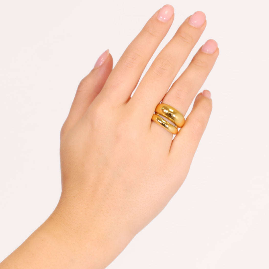 Anillo Waves Duna Dorado Anartxy